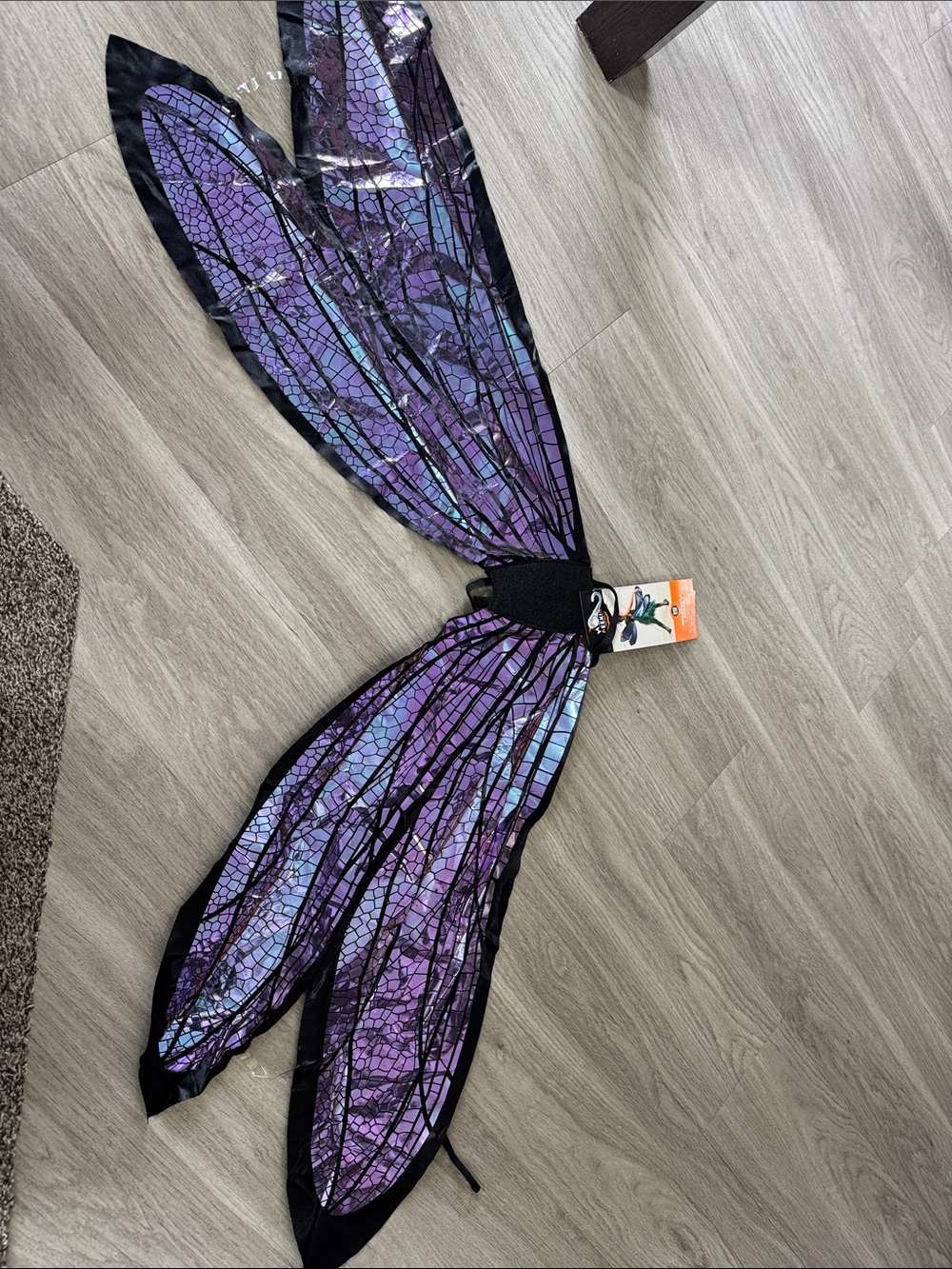 Kids Purple Butterfly Fairy Wings Costume Accessory